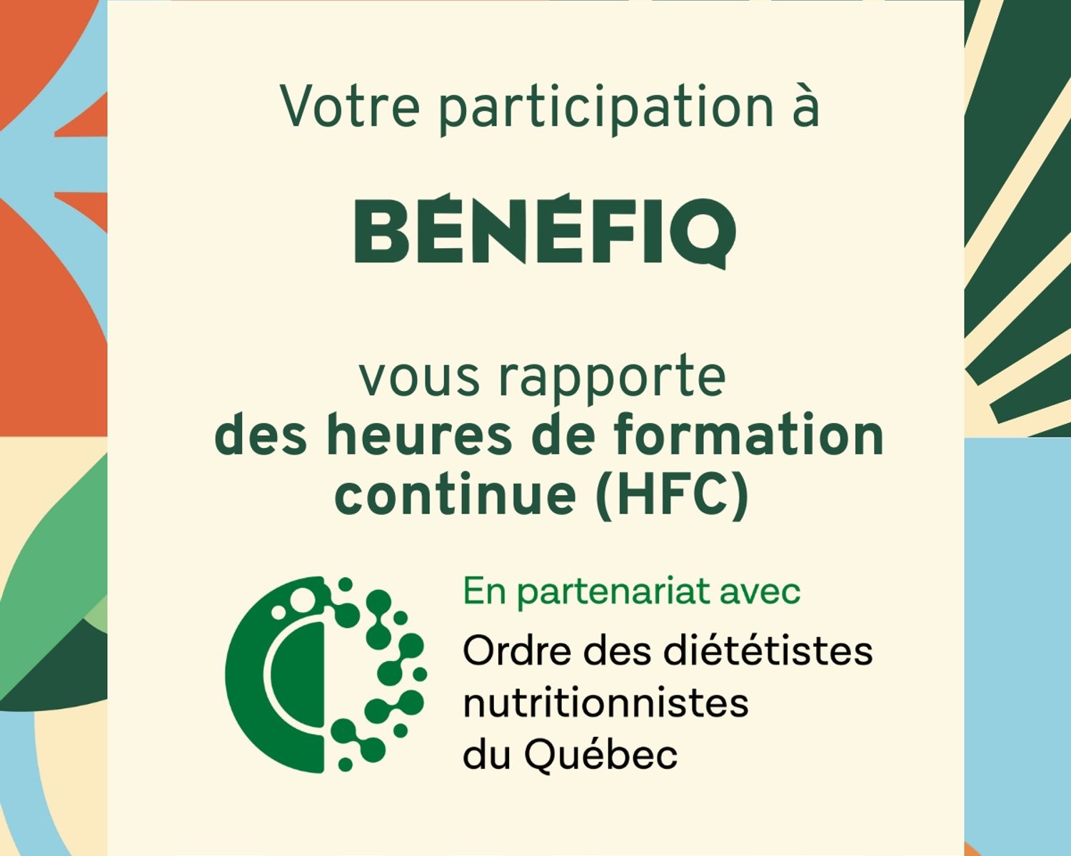 Partenariat ODNQ et BÉNÉFIQ