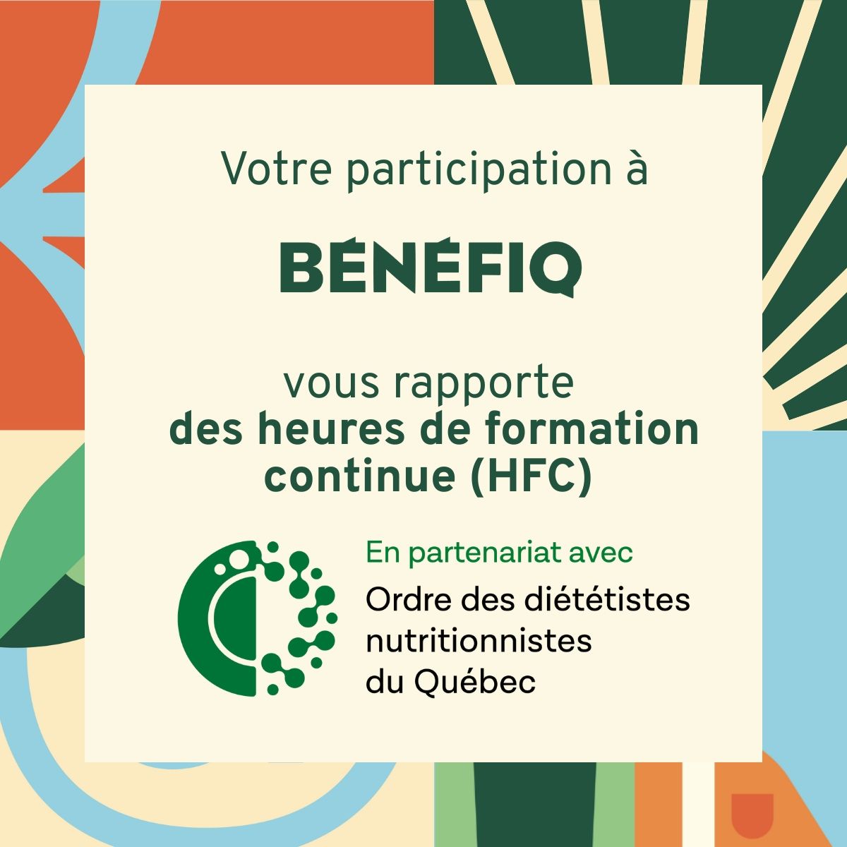 Partenariat ODNQ et BÉNÉFIQ