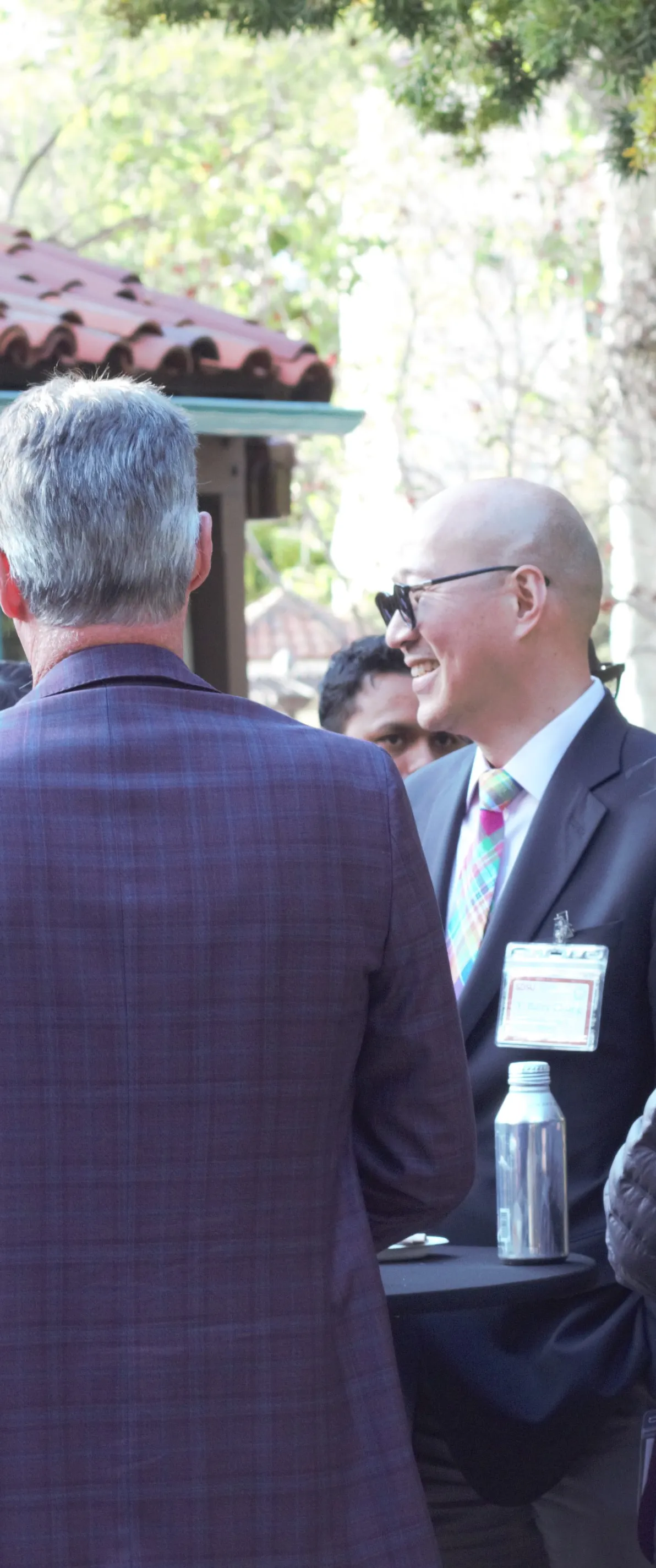 SDSU deans socialize at the International Scholars Reception