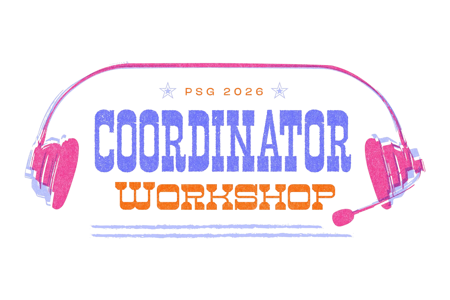 PSG 2025 Coordinator Workshop logo