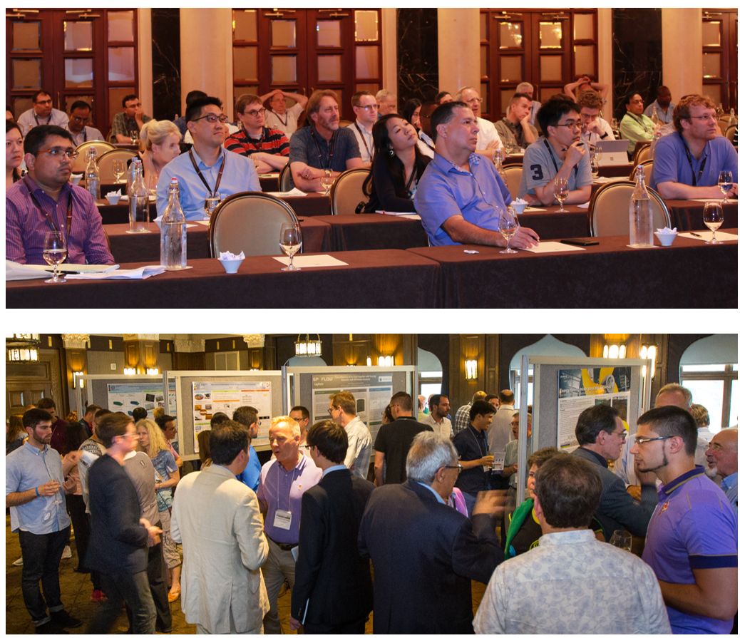 Speaking and poster sessions