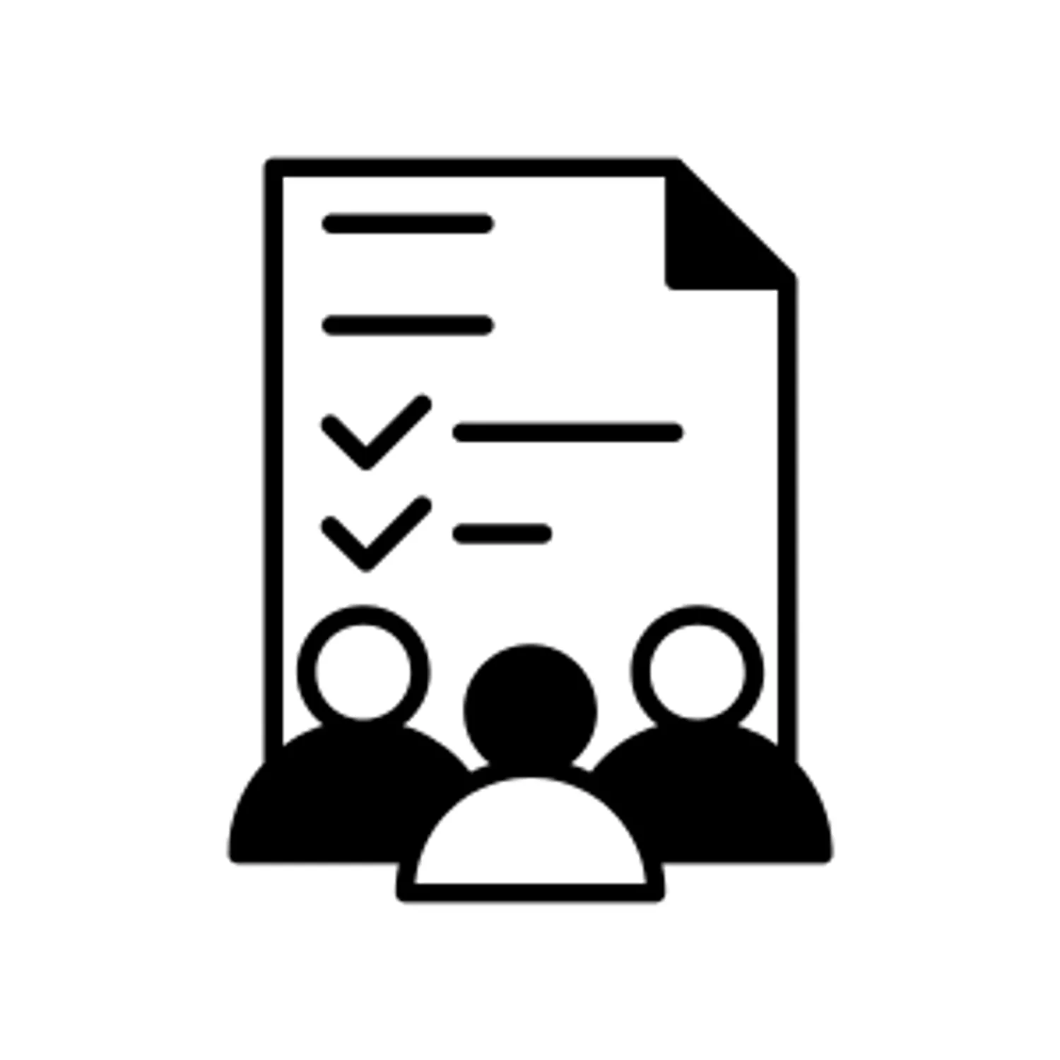 Document with people representing policy development, stakeholder engagement, and decision-making.