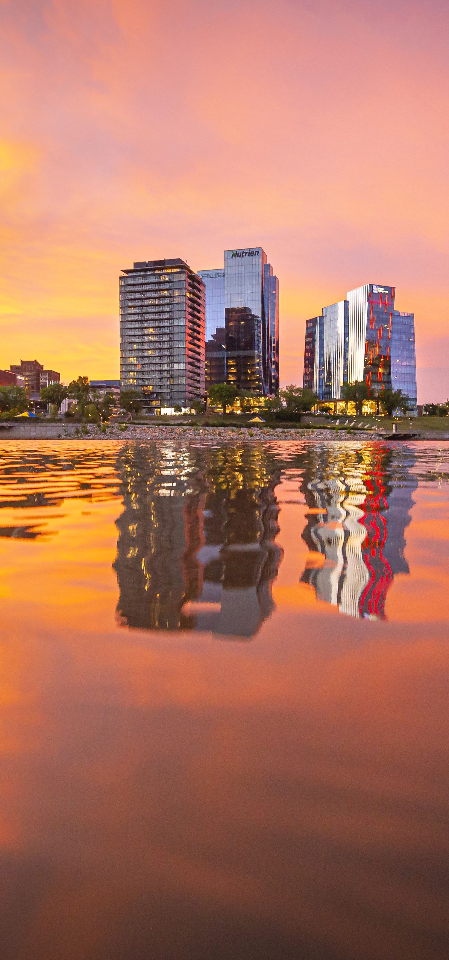 Saskatoon river valley