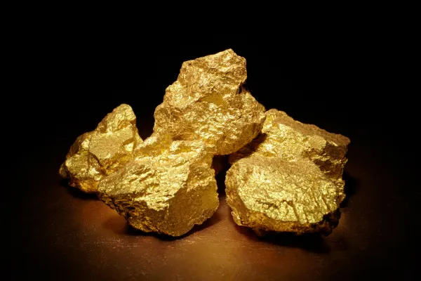 pile of gold