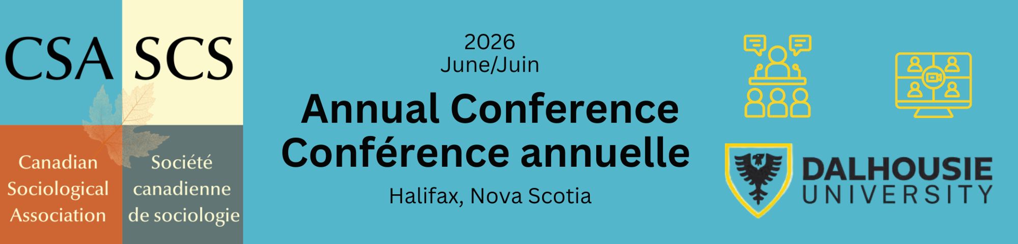 CSA-SCS Conference website banner