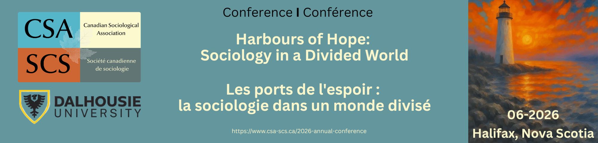 CSA-SCS Conference website banner