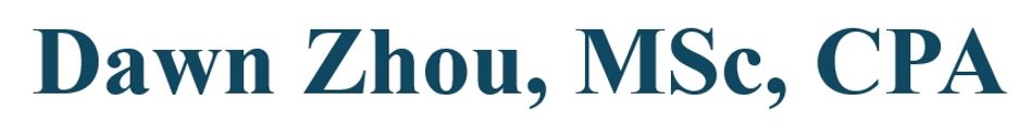 Dawn Zhou, MSc, CPA