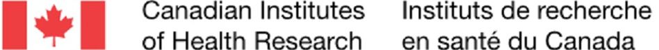 Canadian Institutes of Health Research (CIHR)