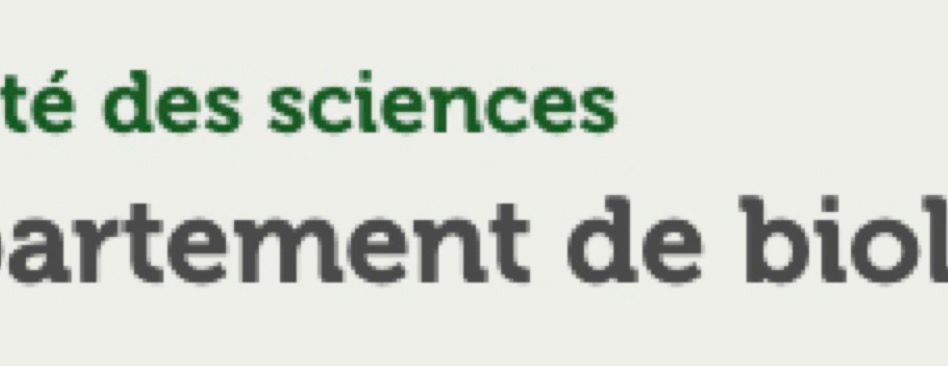 Département de biologie