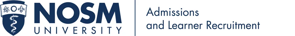 NOSM U Admissions and Learner Recruitment
