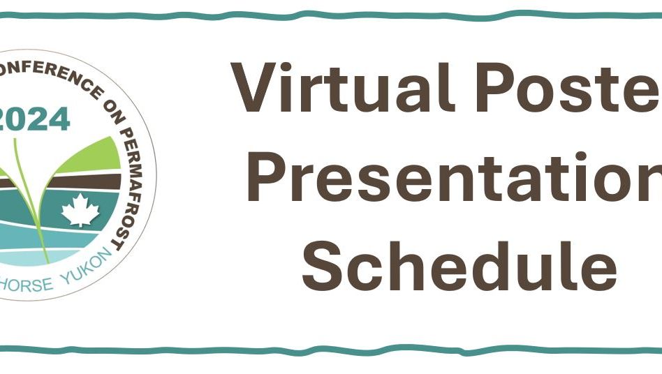 Virtual Poster Schedule (Updated June 2)