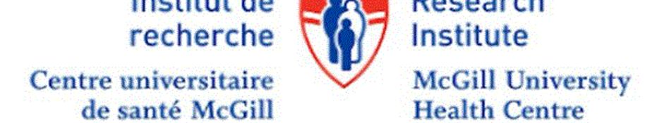 Institut de recherche - Centre Universitaire de Santé McGill