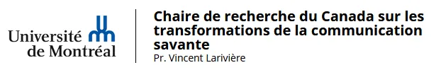 CRC sur les transformations de la communication savante