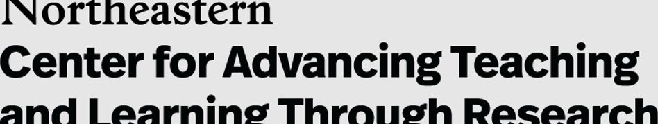 Center for Advancing Teaching and Learning Through Research