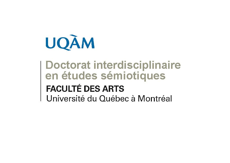 UQAM, Doctorat interdisciplinaire en études sémiotiques