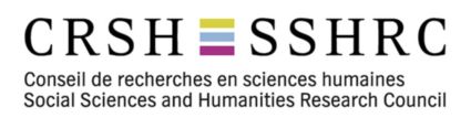 Conseil de recherches en sciences humaines (CRSH)