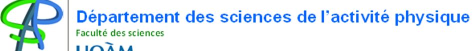 Département de sciences de l'activité physique 