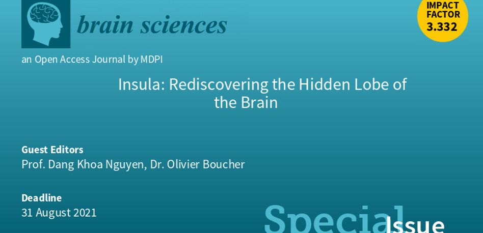 Brain Sciences - Special Issue on the insula